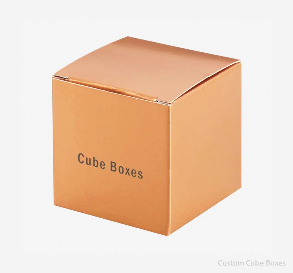 Custom Cube Packaging Boxes