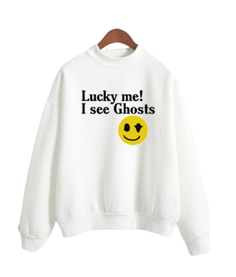 Lucky Me I See Ghosts Sweatshirt: A Fashion Phenomenon