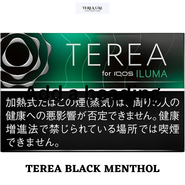 TEREA BLACK MENTHOL FOR IQOS ILUMA DUBAI