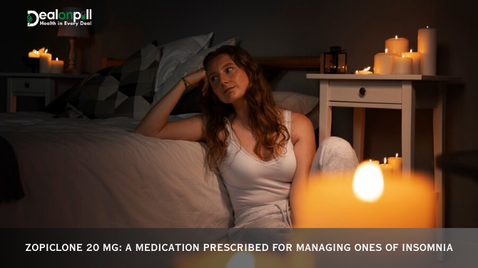 Zopiclone 20 mg: A medication prescribed for managing ones of insomnia