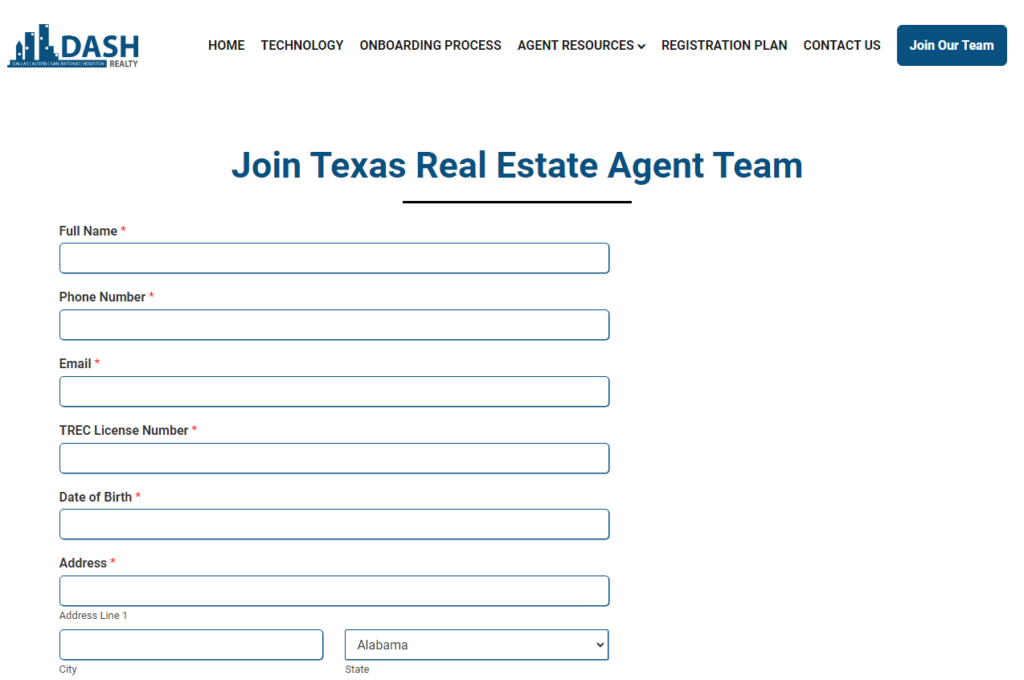 join real estate