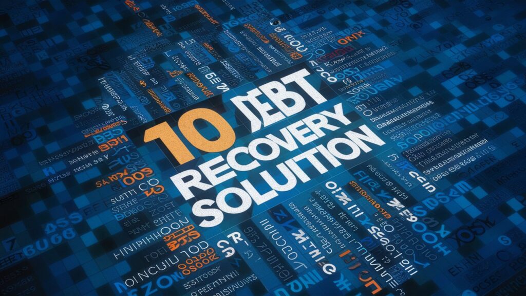 Top 10 Debt recovery solutions