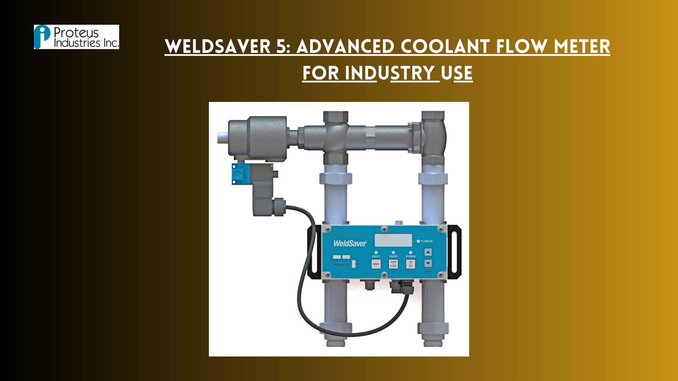 Coolant flow meter