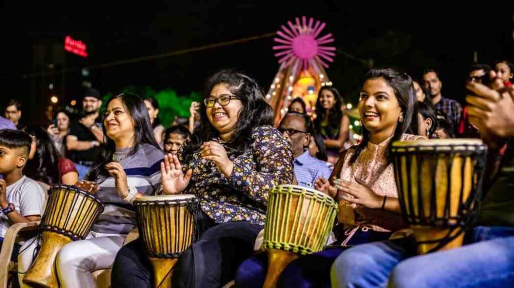 drum circle activity