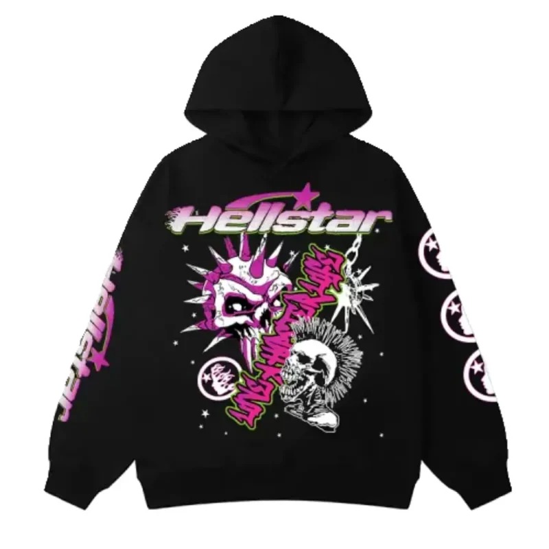 Hellstar hoodie is a bold and dynamic piece of fashion