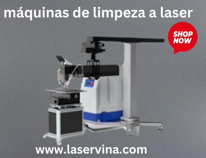 máquinas de limpeza a laser